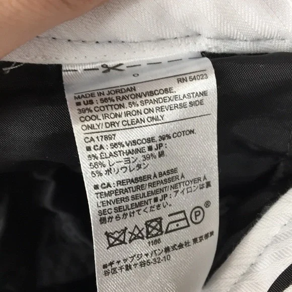 Banana Republic Women’s Sloan Fit Black Pants Size 0 Like-NEW Condition - Picture 5 of 7